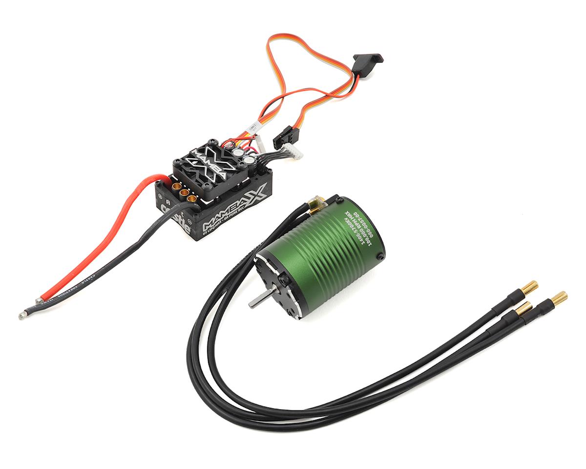 CASTLE 010-0155-02 Mamba X 1/10 Brushless Combo w/1406 Sensored Motor (5700Kv)