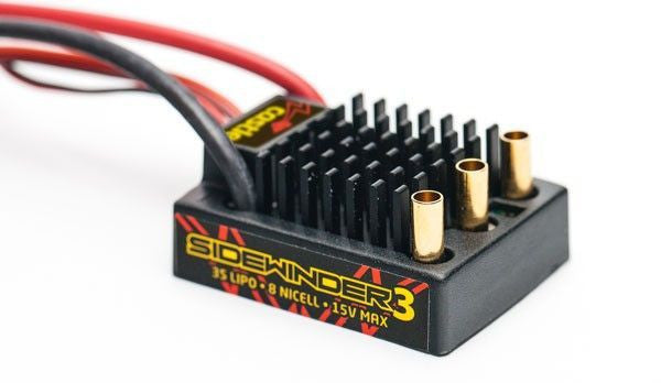 CASTLE 010-0115-00 Sidewinder 3 Waterproof 1/10 Sport ESC SW3