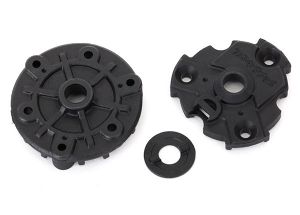 TRAXXAS 7793X Housing, cush drive front & rear halves