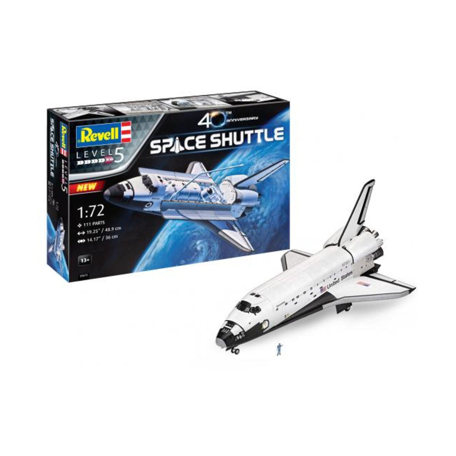 REVELL 05673 1/72 Space Shuttle 40th Anniversary