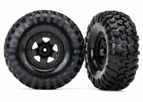 TRAXXAS 8181 Tires and wheels, assembled, glued (TRX-4® Sport wheels, Canyon Trail 2.2 tires) (2)