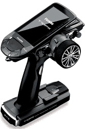 FUTABA 01004408-1 10PX 10-Channel 2.4GHz T-FHSS Radio System w/R404SBS Receiver