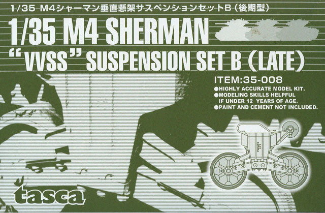 TASCA 35-008 1/35 M4 Sherman VVSS Suspension Set B (late)
