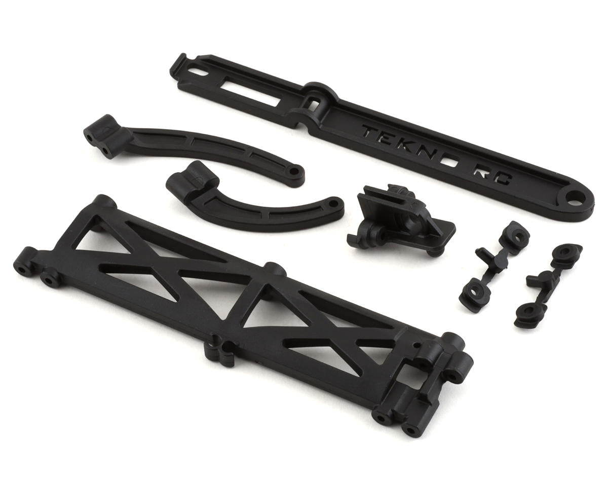 TEKNO TKR7038 SCT410SL Chassis Brace Set & Battery Strap