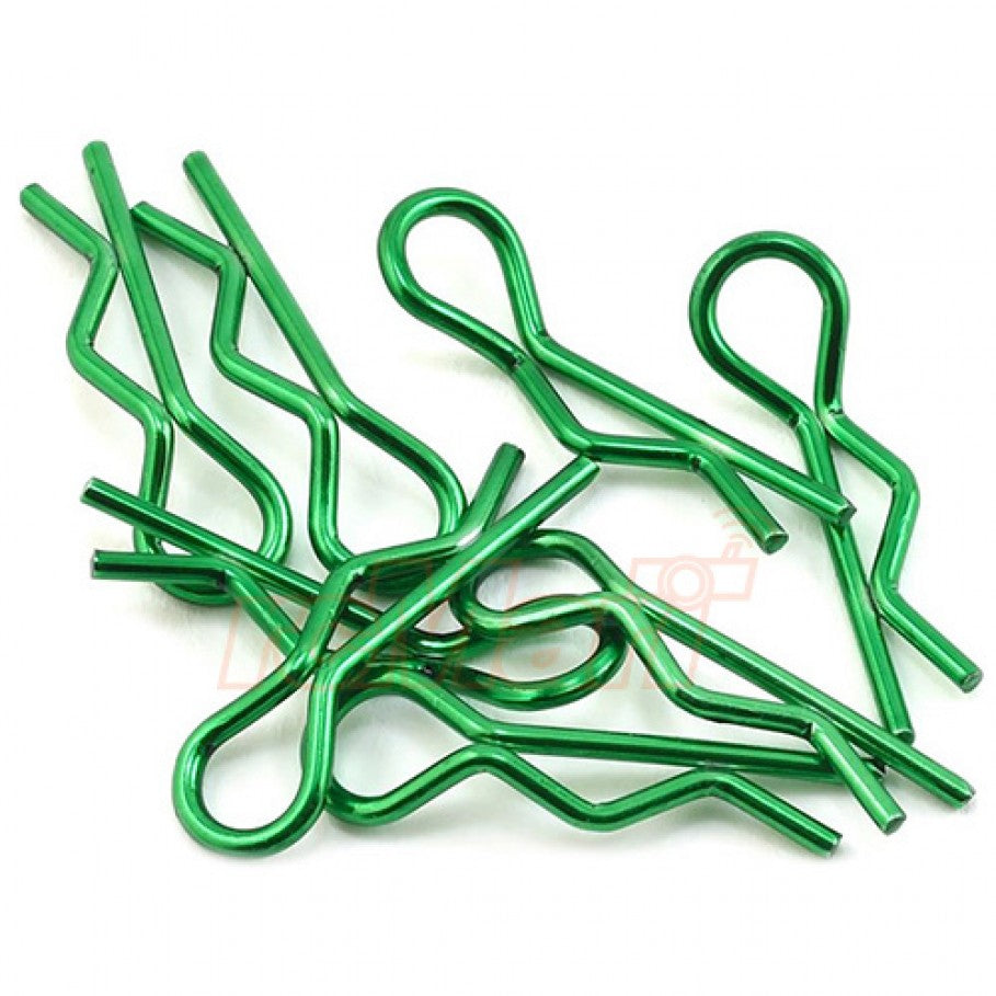 BITTYDESIGN BDBC-8GR Body Clips (Green)