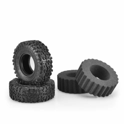 JCONCEPTS 3164-02 JConcepts Landmines Scale Country Class 1 1.9" Crawler Tires Green Compund (2)