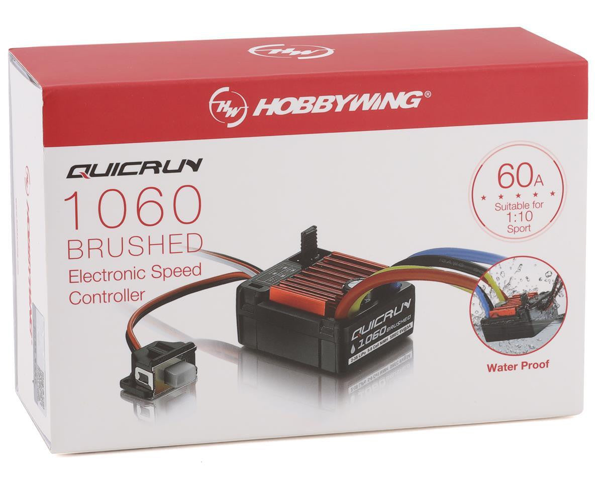 HOBBYWING 30120201 Quicrun 1060 1/10 Brushed ESC