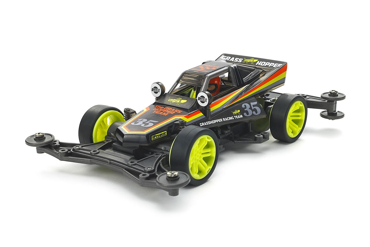 TAMIYA 95720 1/32 JR Mini 4WD The Grasshopper Jr. Black Special Kit (VZ Chassis) (Limited Edition)