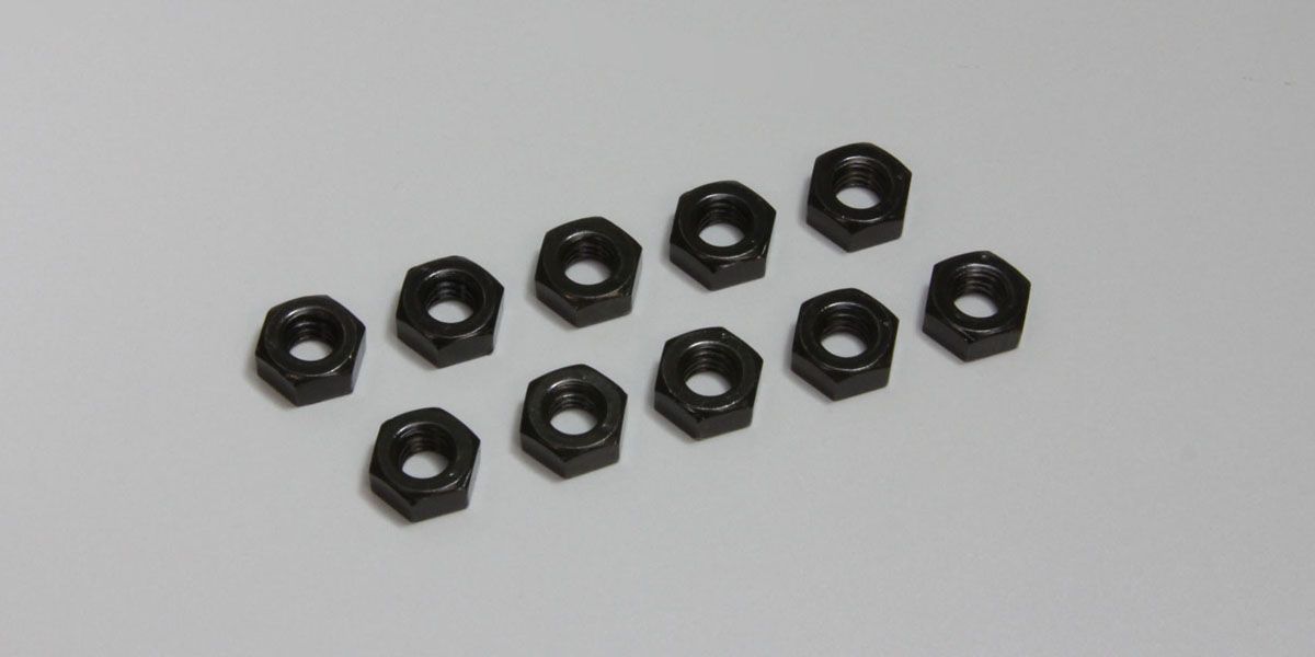 KYOSHO 1-N3024 Nut(M3x2.4/10pcs)
