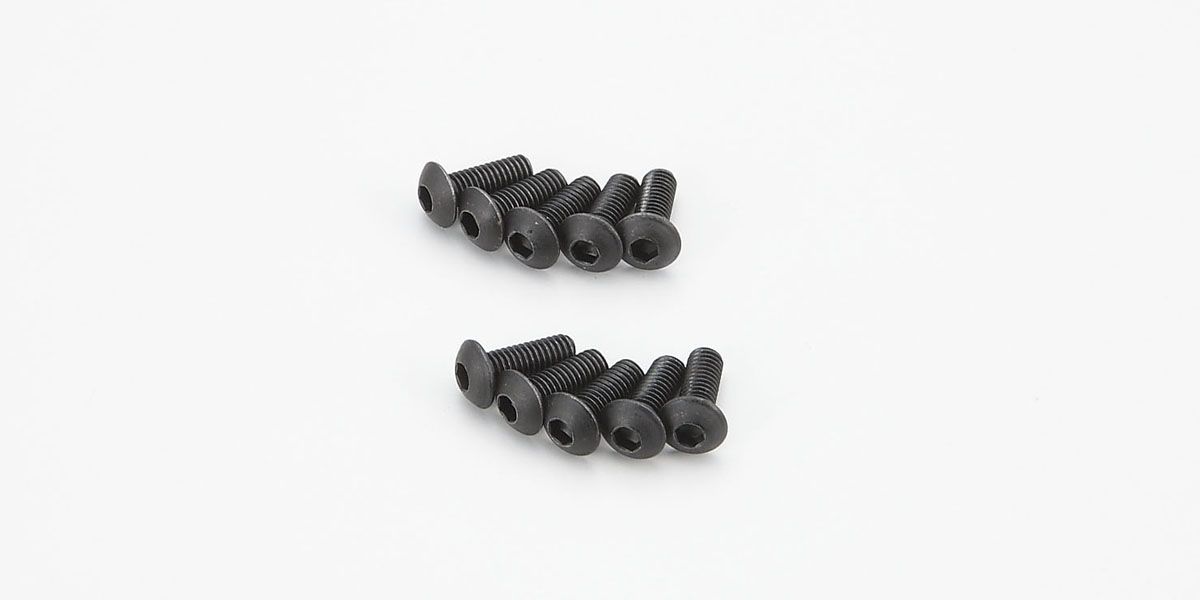 KYOSHO 1-S13008H Button Screw(Hex/M3x8/10pcs)