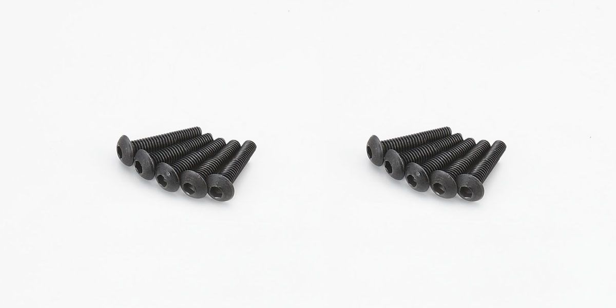 KYOSHO 1-S13018H Button Screw(Hex/M3x18/10pcs)