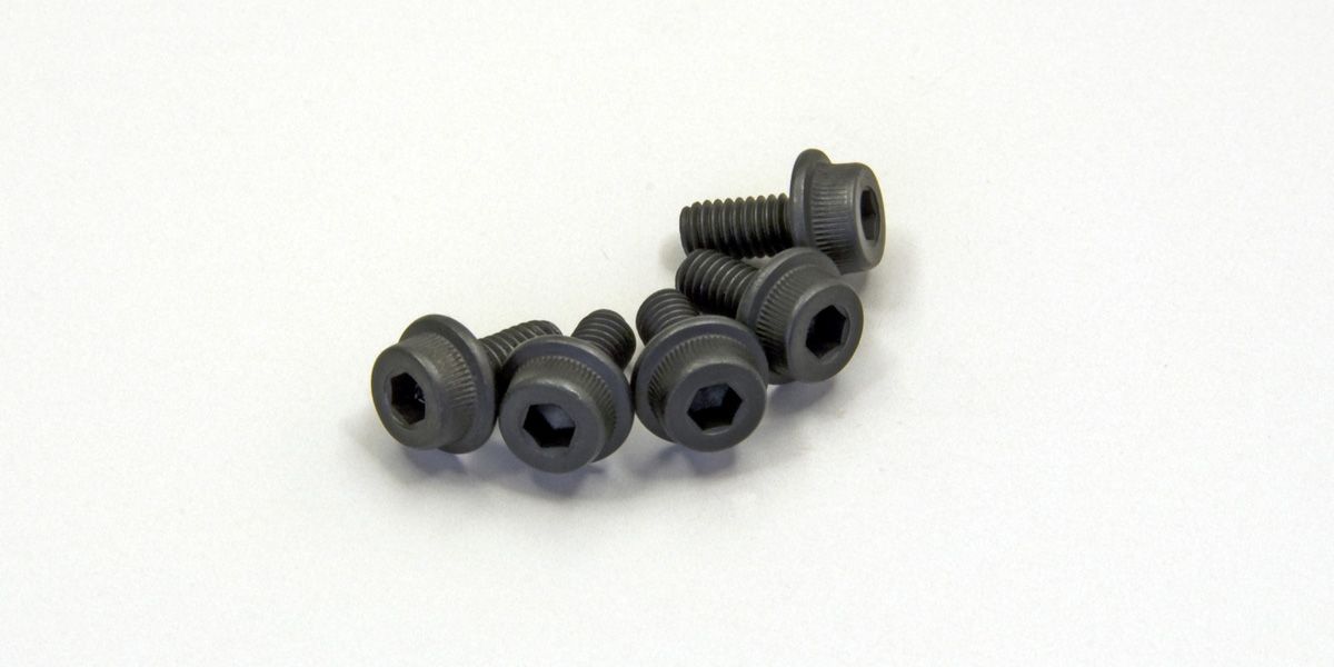 KYOSHO 1-S24008F Cap Screw(M4x8/Flanged/5pcs)