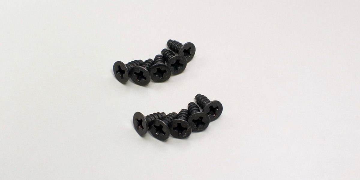 KYOSHO 1-S33008TP TP Flat Head Screw(M3x8/10pcs)