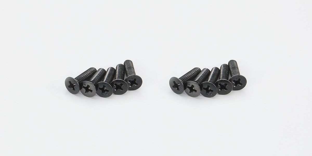 KYOSHO 1-S34018 Flat Head Screw(M4x18/10pcs)