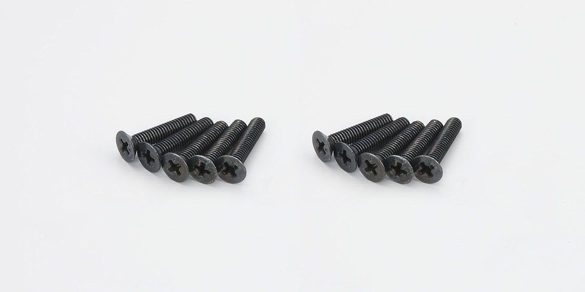 KYOSHO 1-S34020 Flat Head Screw(M4x20/10pcs)