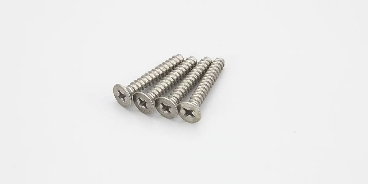 KYOSHO 1-S34025TPT TP Flat Head Screw(Titanium/M4x25/4pcs)