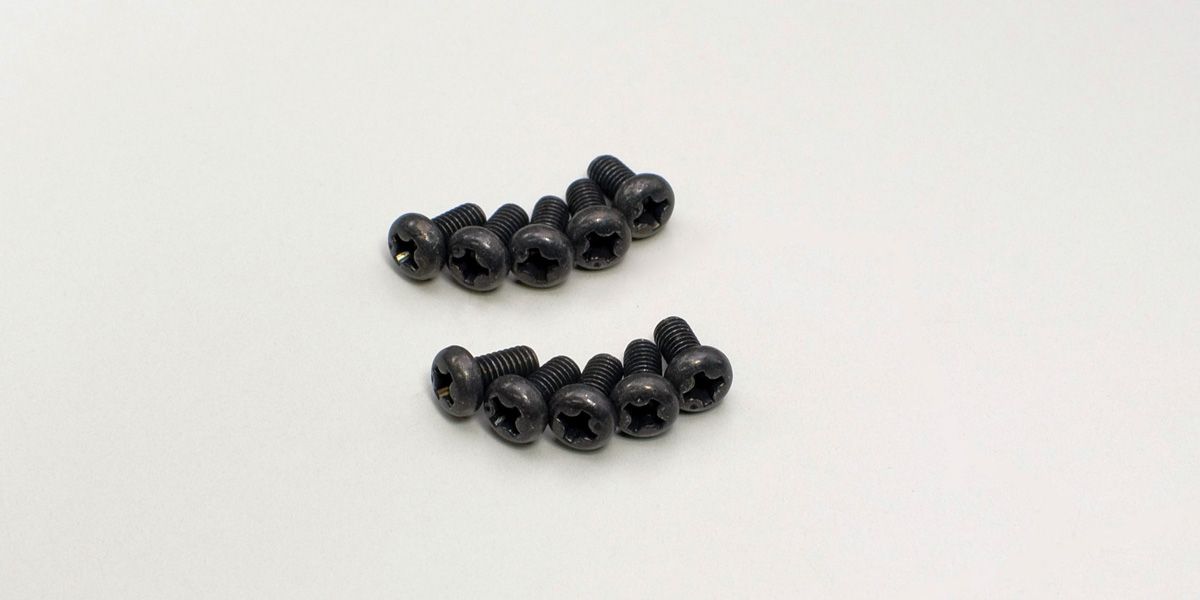 KYOSHO 1-S43006 Round Screw(M3x6/10pcs)