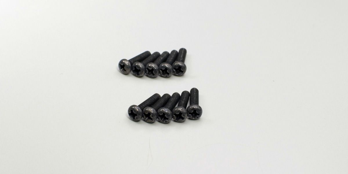 KYOSHO 1-S43012 Round Screw(M3x12/10pcs)