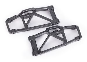 TRAXXAS 10230 Suspension arms, lower, black (left and right, front or rear) (2)