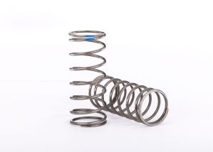 TRAXXAS 10243 Springs, shock (natural finish) (GT-Maxx®) (1.400 rate, blue stripe) (2)