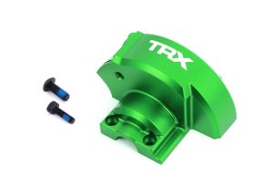 TRAXXAS 10287-GRN Cover, gear (green-anodized 6061-T6 aluminum)