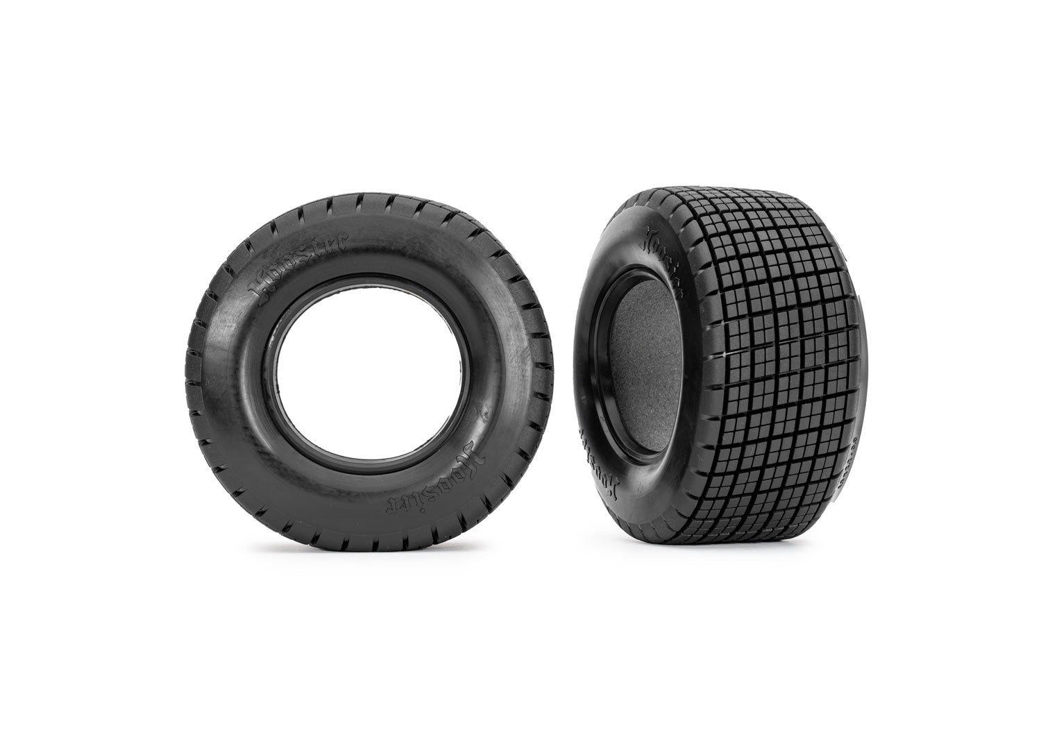 TRAXXAS 10470X Hoosier Dual-Profile Dirt Oval Tires & Foam Inserts (2)