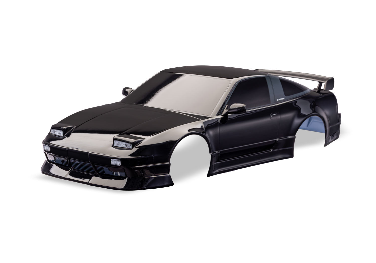 TRAXXAS 10515-BLACK 4-Tec Drift Nissan 240SX Black Body