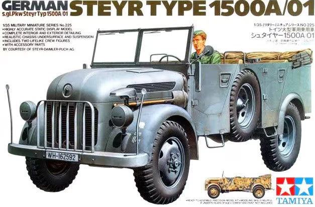 TAMIYA 35225 German Steyr Type 1500A/01
