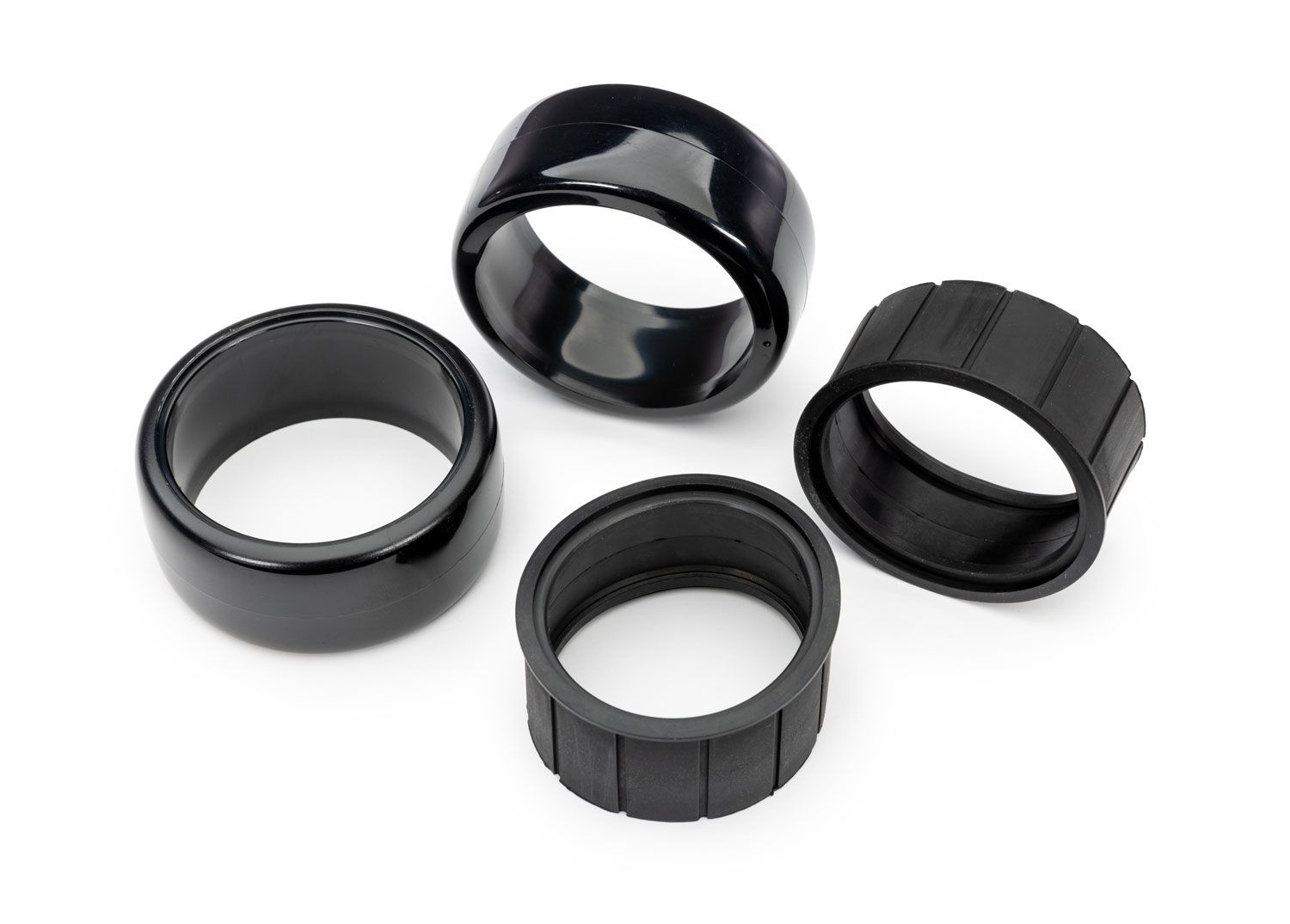 TRAXXAS 10573 1.9" Rear Hard Drift Tires w/Inserts (2)