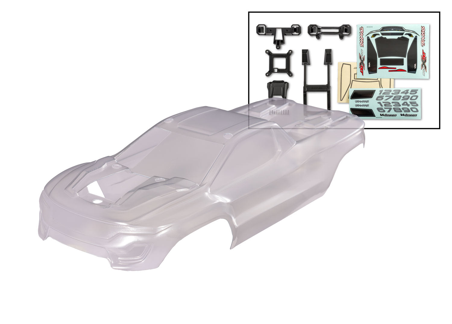 TRAXXAS 10712 MIni XRT Clear Body