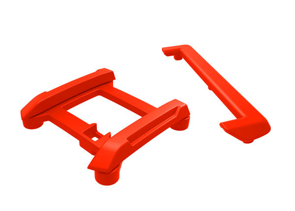 TRAXXAS 10717-RED Skid plate (roof)/ tailgate protector (red)/ mounts (2)/ 3x8mm BCS (7) (fits #10711 body)