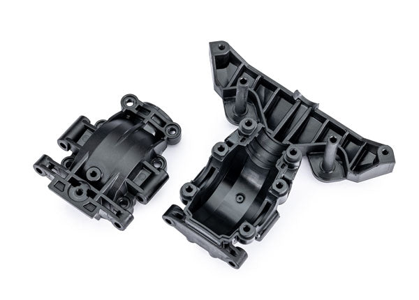TRAXXAS 10728X Bulkhead, front (upper & lower)