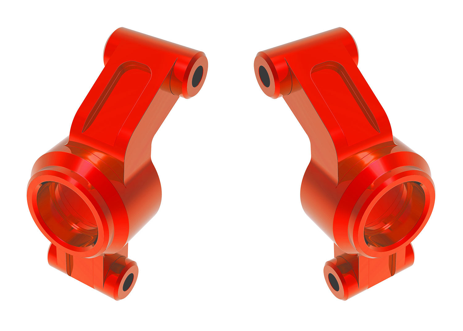 TRAXXAS 10751-RED Aluminum Stub Axle Carriers