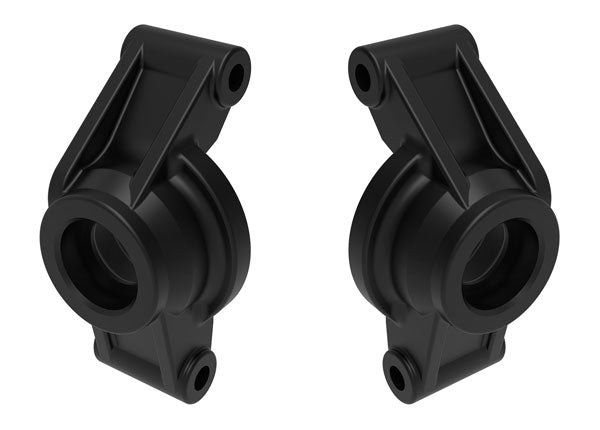 TRAXXAS 10752-BLACK Carriers, stub axle (black) (rear) (left & right)