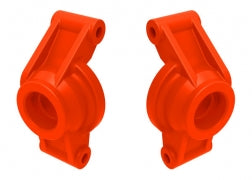 TRAXXAS 10752-RED Carriers, stub axle (red) (rear) (left & right)