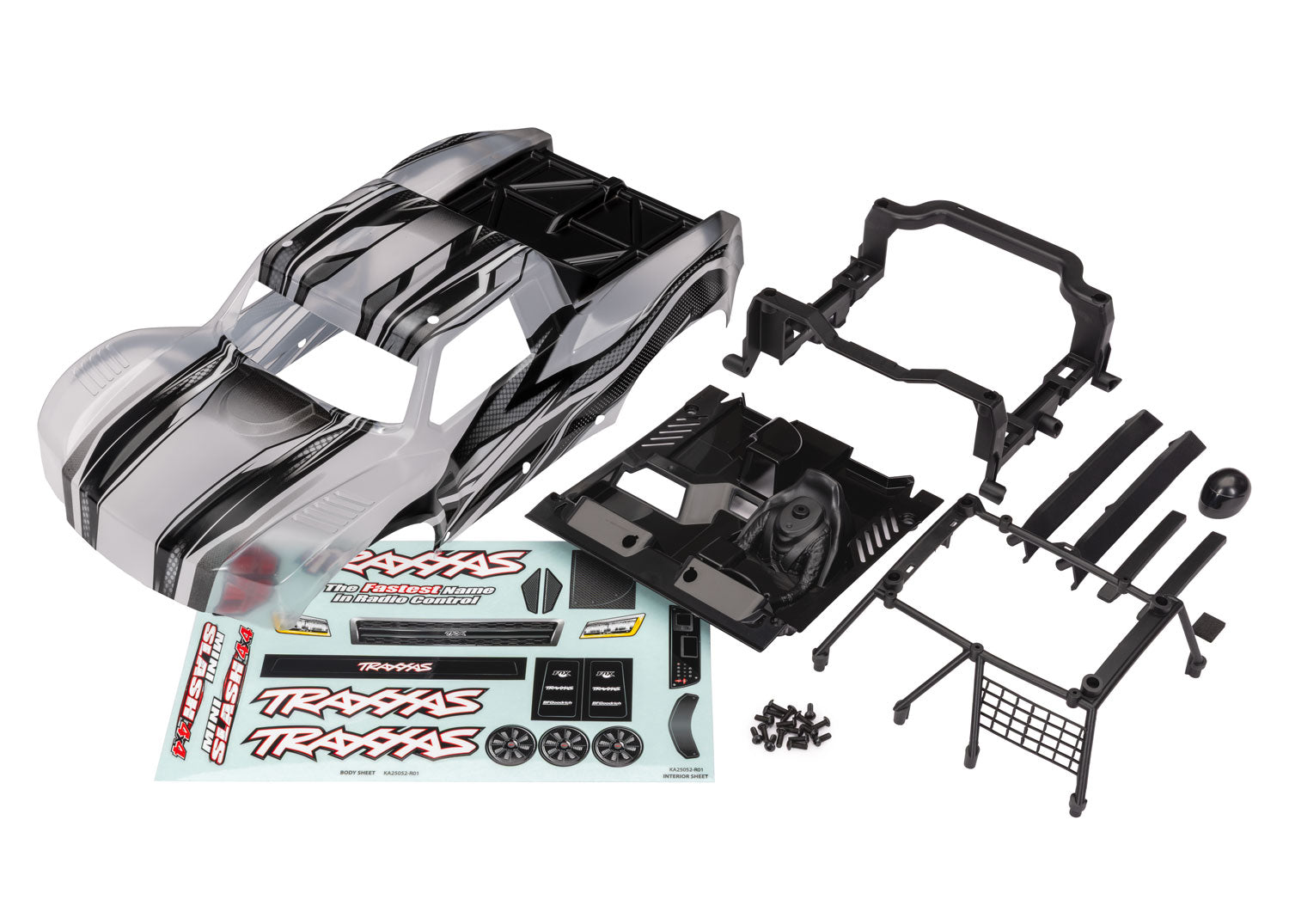 TRAXXAS 10811X Mini Slash 4X4 ProGraphix Body w/ Moun