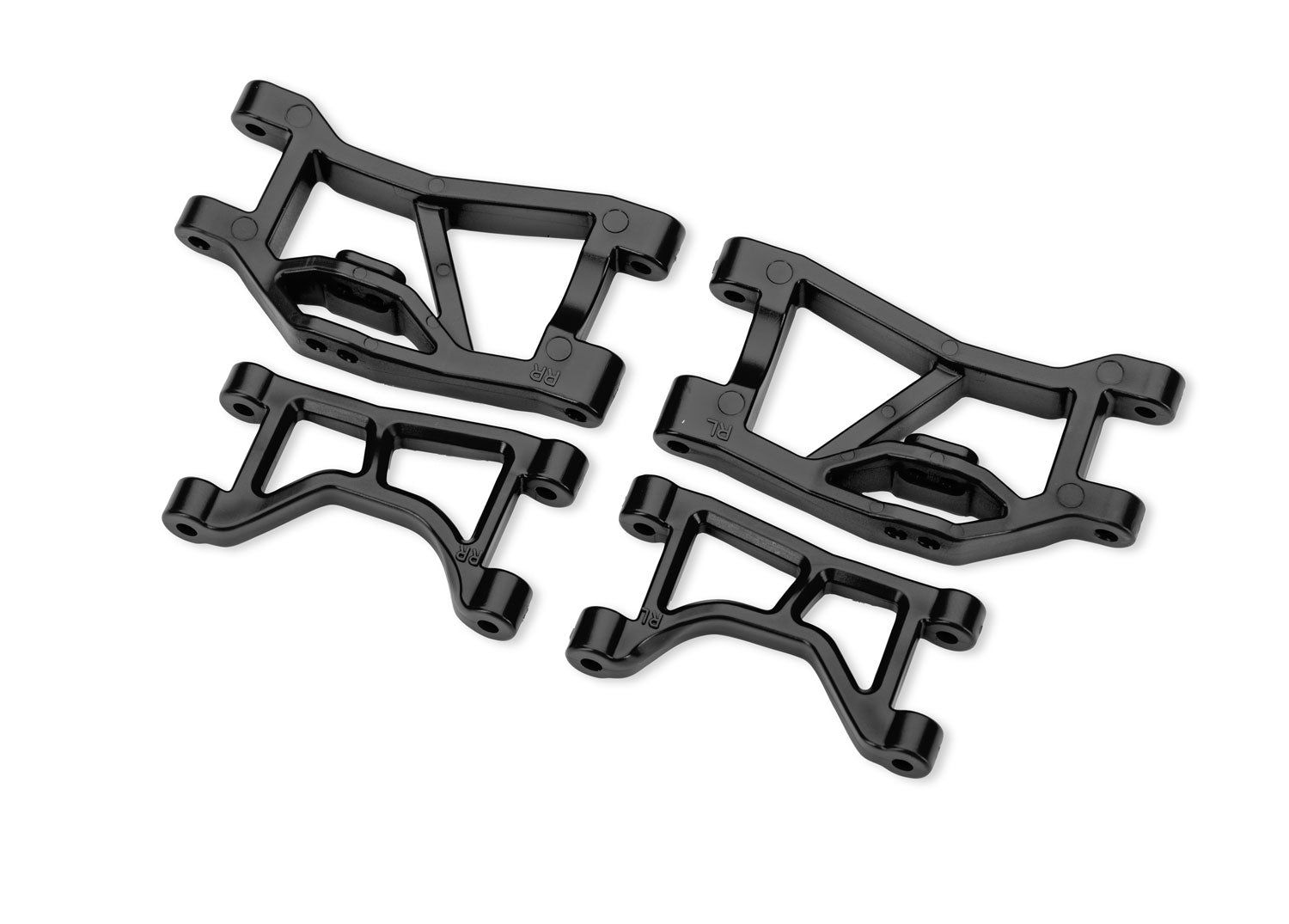 TRAXXAS 10830 Black Rear Upper & Lower Suspension Arms (L&R)