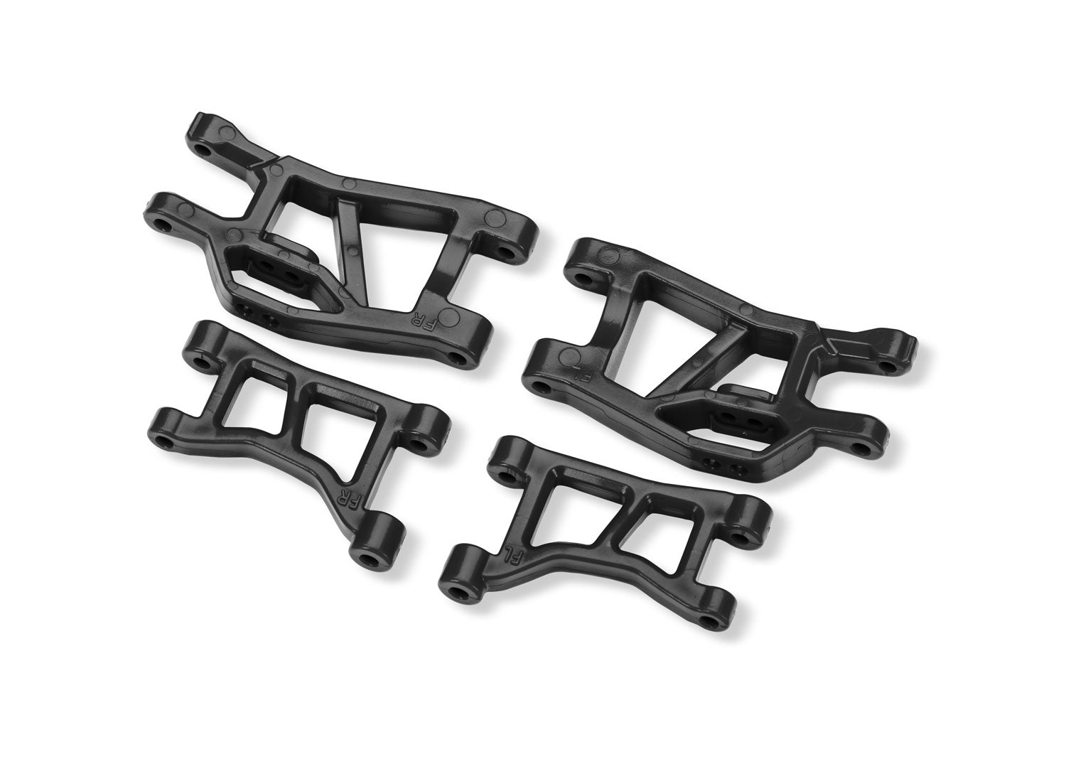 TRAXXAS 10831 Black Front Upper & Lower Suspension Arms (L&R)