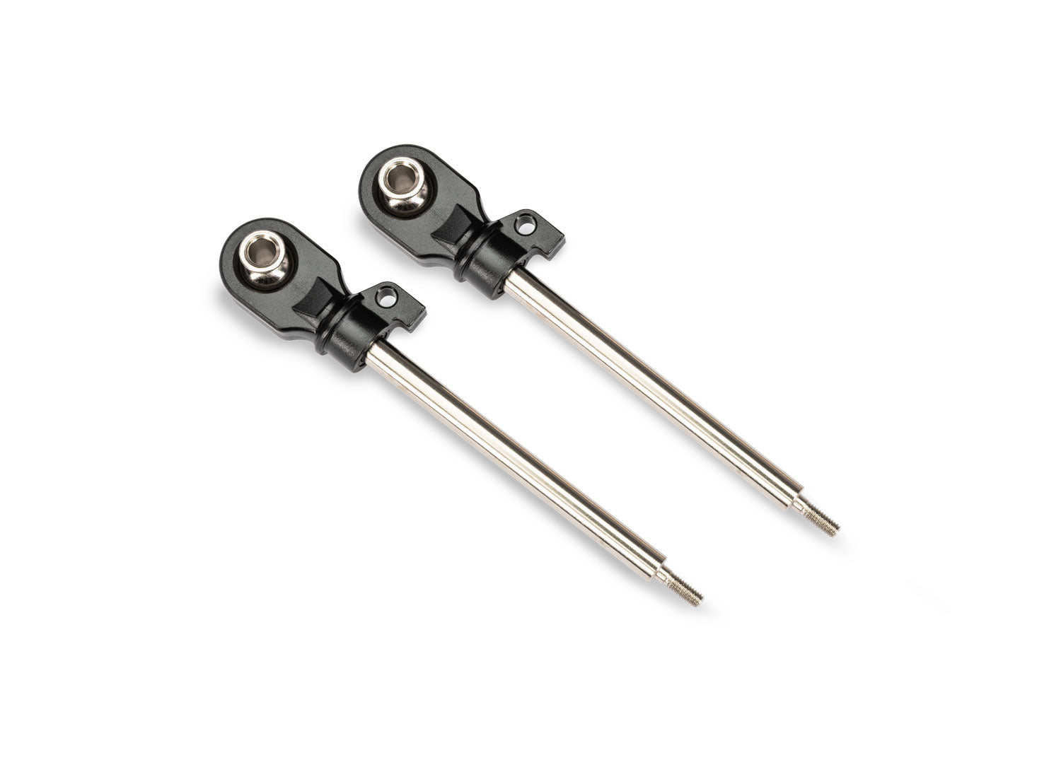 TRAXXAS 10963 Shock shafts, GT-Maxx®, 72mm (assembled with rod ends & hollow balls for 4mm pins) (steel, chrome finish)