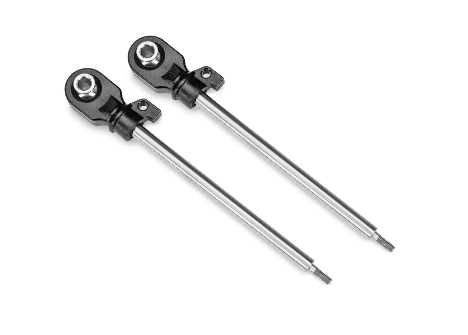 TRAXXAS 10964 Shock shafts, GT-Maxx®, 110mm (assembled with rod ends & hollow balls for 4mm pins) (steel, chrome finish) (2)