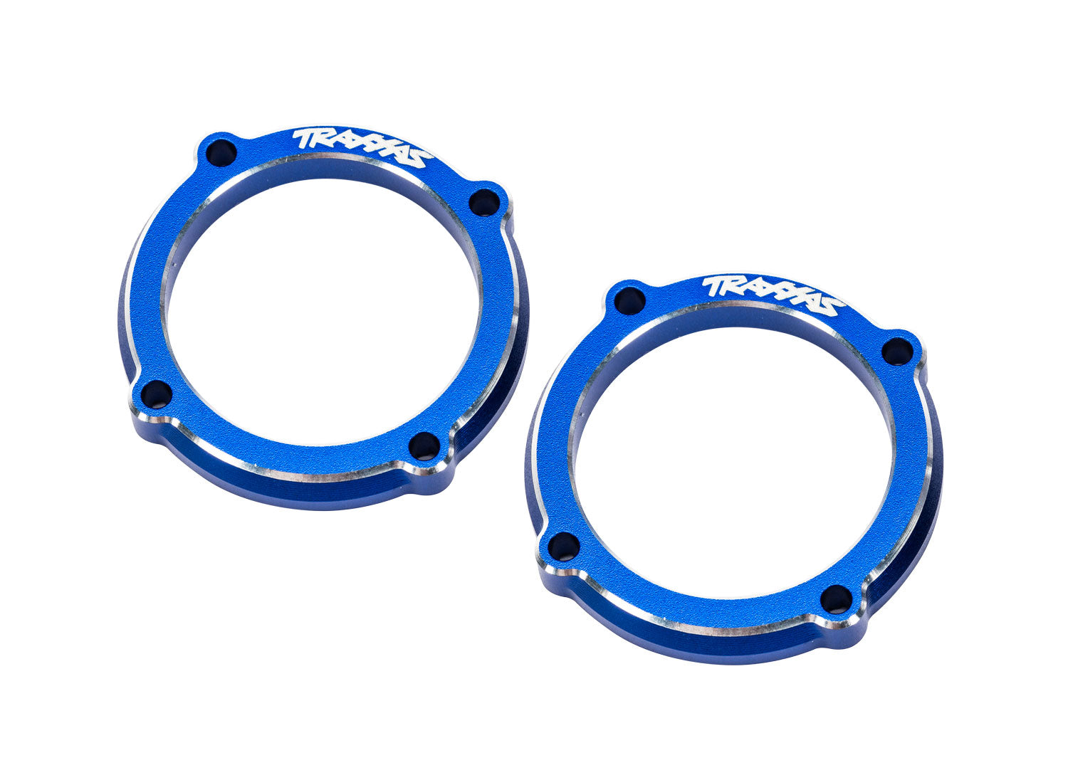 TRAXXAS 10969-BLUE Blue Aluminum LED Light Pod Retainers (2)