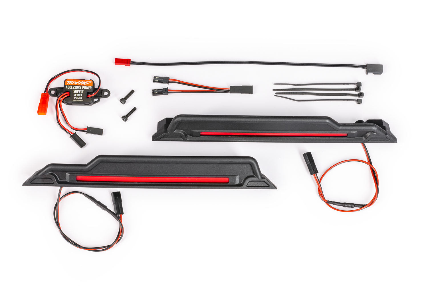 TRAXXAS 10998-RED Pro Scale Sand Car Red Underbody LED Light Kit