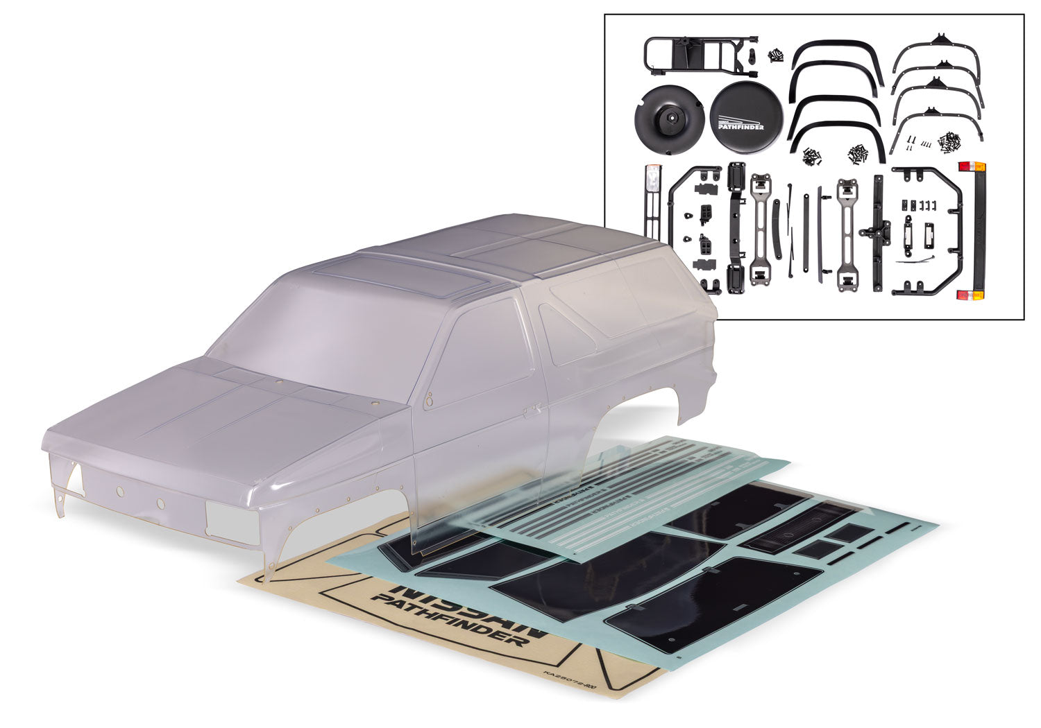 TRAXXAS 11011 TRX-4 Nissan Pathfinder Clear Body
