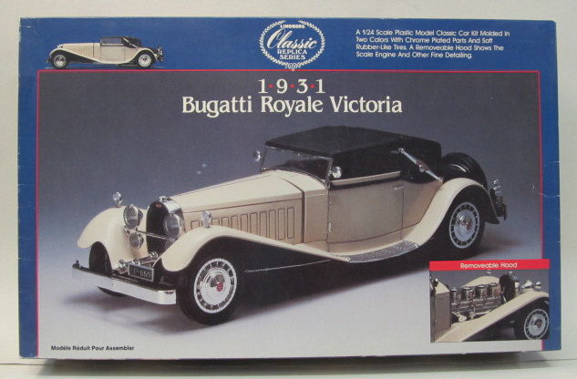 LINDBERG 6602 1/24 1931 Bugatti Royale Victoria