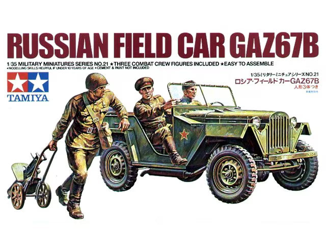 TAMIYA 35021 Russian Field Car GAZ67B