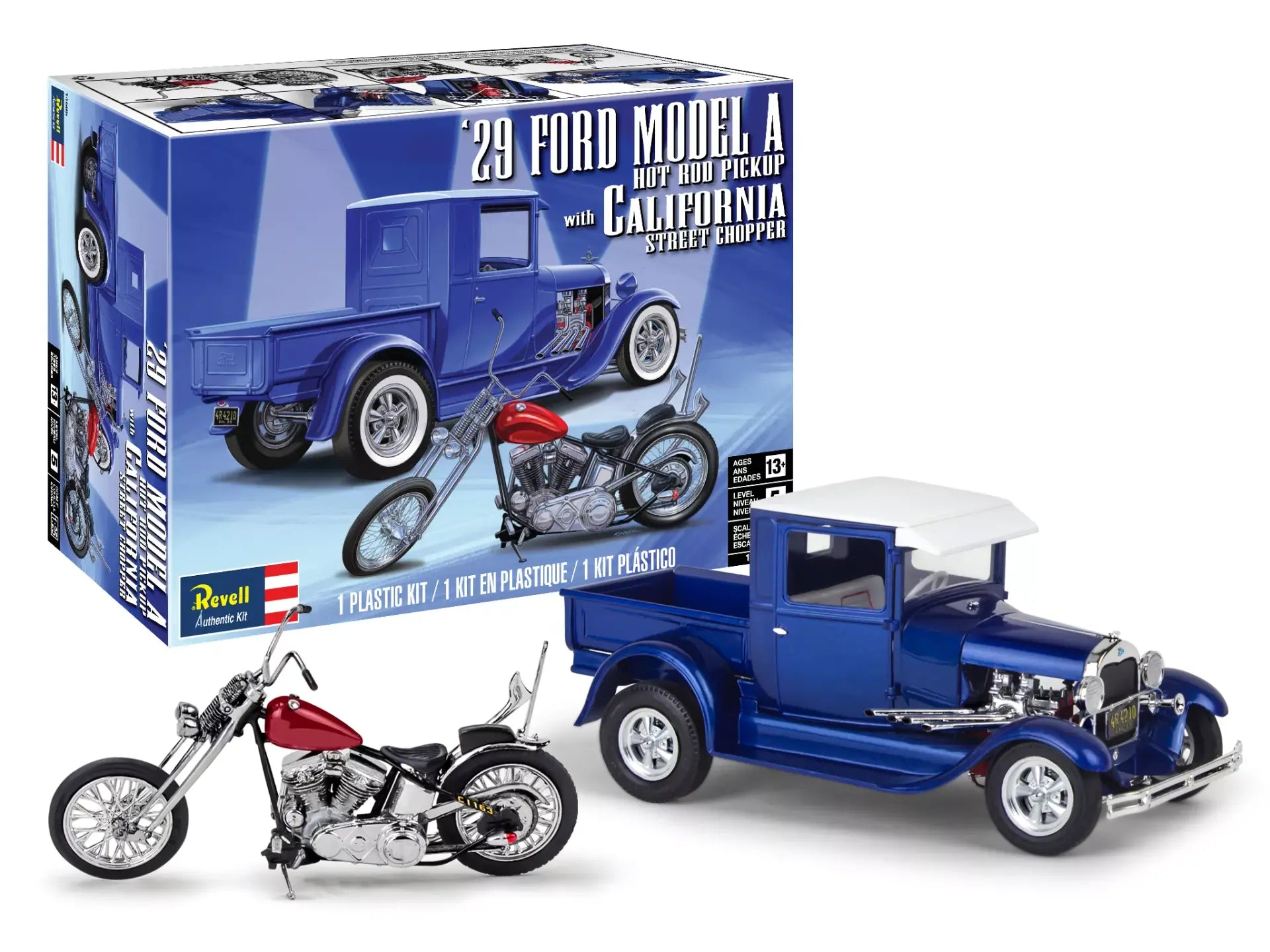 REVELL 14565 29 Ford Model A pickup with California Street Chop