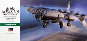 HASEGAWA 09085 1/48 Arado Ar234B-2/N Nachtigall