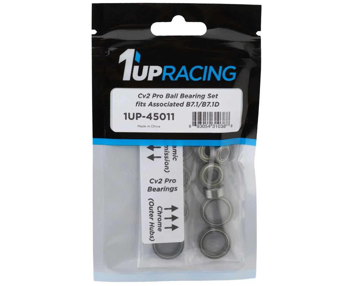 1 UP 45011 Team Associated RC10B7.1/B7.1D Cv2 Pro Ball Bearings Set