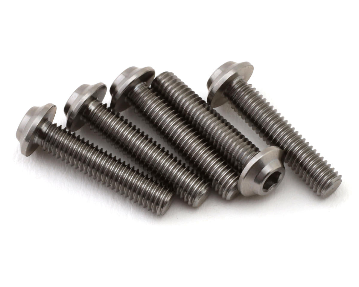 1 UP 721014 Titanium Pro Duty LowPro Head Screws (5) (3x14mm)