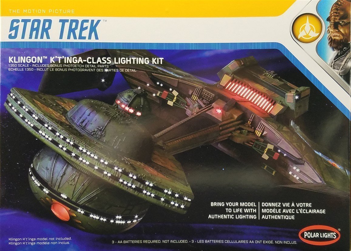 POLAR LIGHTS MKA031M/06 1/350 Star Trek Klingon K't'inga Lighting Kit